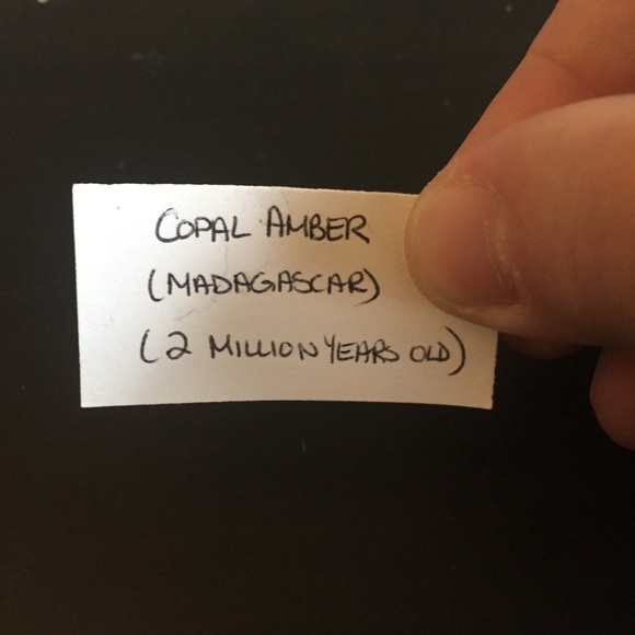 3/$20 ⚡️ Copal Amber wire wrapped pendant - Picture 4 of 4